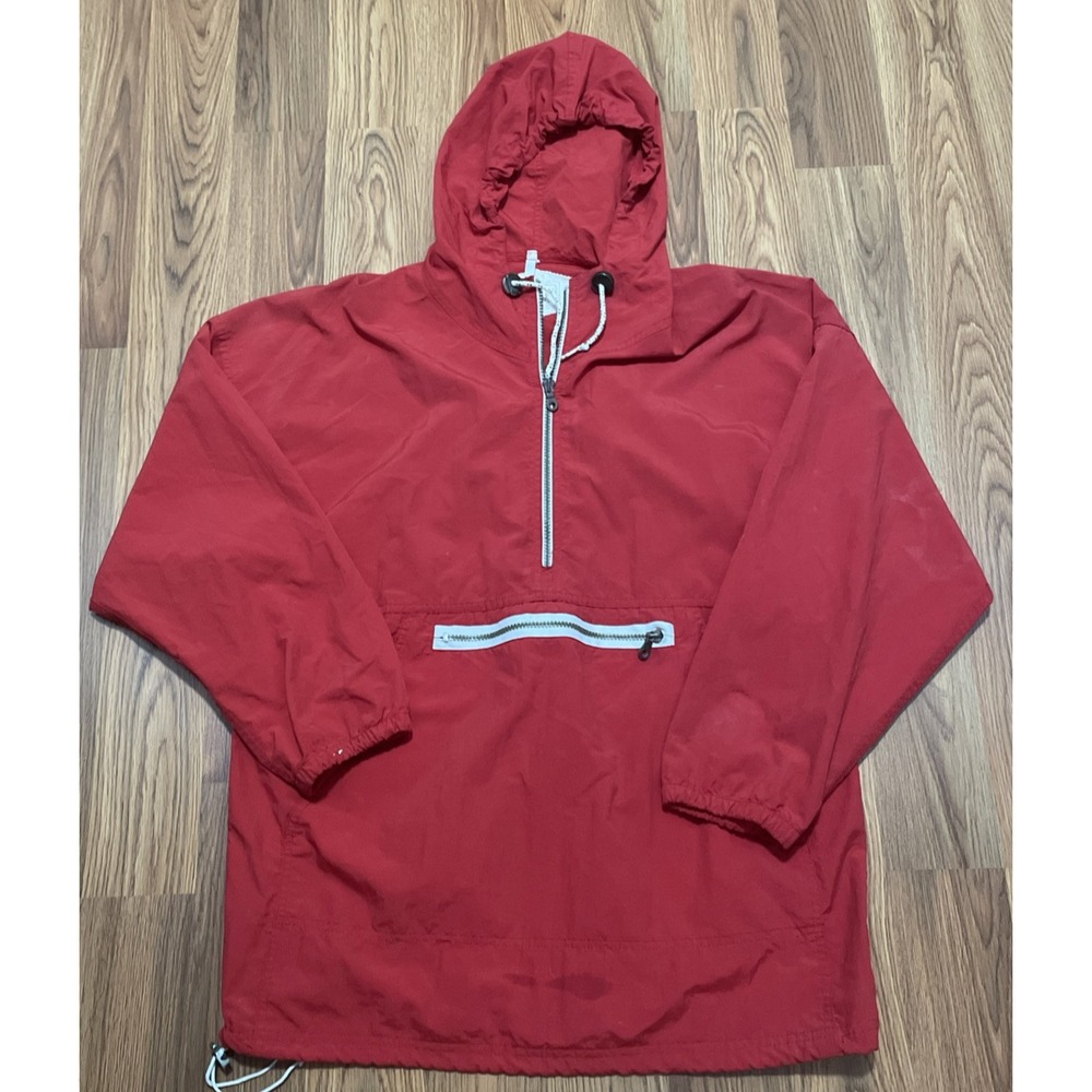 Woolrich Anorak Jacket Mens Small Pullover Hooded Windbreaker Hiking - Picture 1 of 13